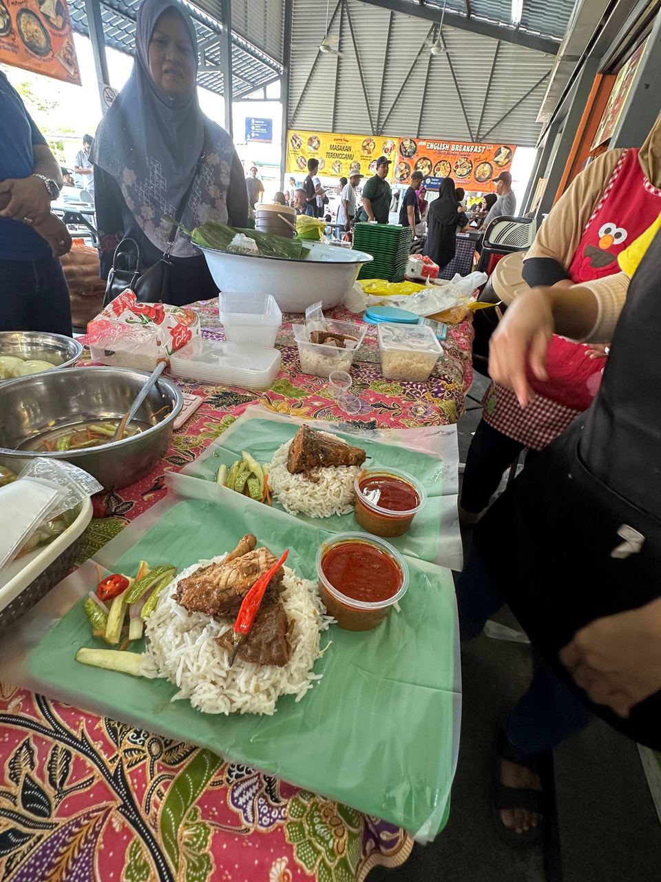 Makang Sedak stall food